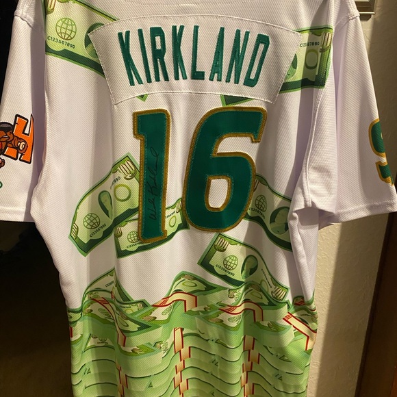 Signed Jersey- Midland RockHounds Millionaires Baseball Custom Jersey 2016 - Picture 6 of 7